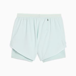 RUN ULTRAWEAVE Women's 2-in-1 4" Shorts, Peaceful Blue, extralarge